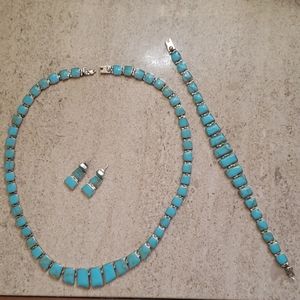 Authentic Turquoise Jewelry Set